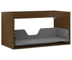 Praustuvo spintelės korpusas Mexen Box-A, 90 cm, 1 stalčius, Nut