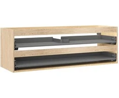 Praustuvo spintelės korpusas Mexen Box-A, 140 cm, 2 stalčiai, Oak