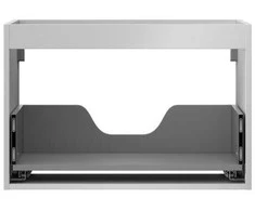 Praustuvo spintelės korpusas Mexen Box-A, 70 cm, 1 stalčius, Pilkas matt