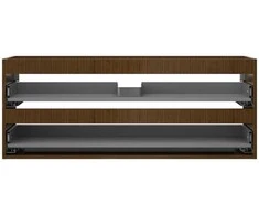 Praustuvo spintelės korpusas Mexen Box-A, 120 cm, 2 stalčiai, Nut
