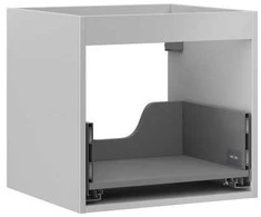 Praustuvo spintelės korpusas Mexen Box-A, 50 cm, 1 stalčius, Pilkas matt