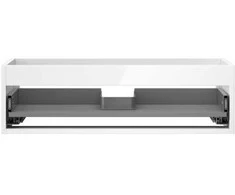 Praustuvo spintelės korpusas Mexen Box-A, 80 cm, 1 stalčius, Baltas glossy