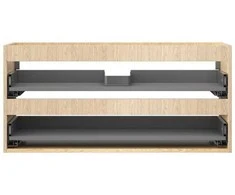 Praustuvo spintelės korpusas Mexen Box-A, 100 cm, 2 stalčiai, Oak