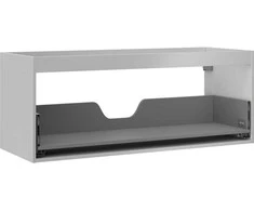Praustuvo spintelės korpusas Mexen Box-A, 120 cm, 1 stalčius, Pilkas matt