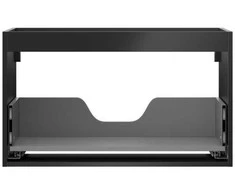 Praustuvo spintelės korpusas Mexen Box-A, 80 cm, 1 stalčius, Juodas matt