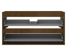 Praustuvo spintelės korpusas Mexen Box-A, 90 cm, 2 stalčiai, Nut