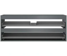 Praustuvo spintelės korpusas Mexen Box-A, 120 cm, 2 stalčiai, Graphite matt