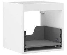 Praustuvo spintelės korpusas Mexen Box-A, 45 cm, 1 stalčius, Baltas matt
