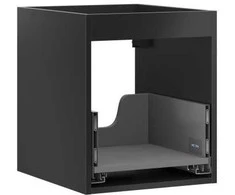 Praustuvo spintelės korpusas Mexen Box-A, 40 cm, 1 stalčius, Juodas matt