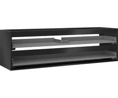 Praustuvo spintelės korpusas Mexen Box-A, 160 cm, 2 stalčiai, Juodas matt