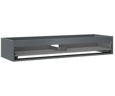 Praustuvo spintelės korpusas Mexen Box-A, 140 cm, 1 stalčius, Graphite matt