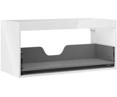 Praustuvo spintelės korpusas Mexen Box-A, 100 cm, 1 stalčius, Baltas glossy