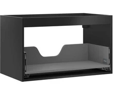 Praustuvo spintelės korpusas Mexen Box-A, 80 cm, 1 stalčius, Juodas matt