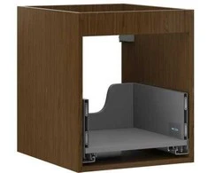Praustuvo spintelės korpusas Mexen Box-A, 40 cm, 1 stalčius, Nut