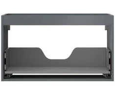 Praustuvo spintelės korpusas Mexen Box-A, 80 cm, 1 stalčius, Graphite matt