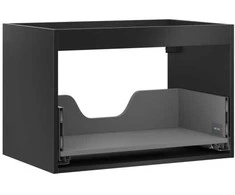Praustuvo spintelės korpusas Mexen Box-A, 70 cm, 1 stalčius, Juodas matt