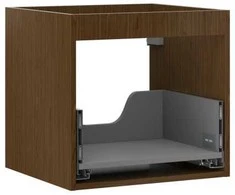 Praustuvo spintelės korpusas Mexen Box-A, 50 cm, 1 stalčius, Nut