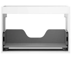Praustuvo spintelės korpusas Mexen Box-A, 70 cm, 1 stalčius, Baltas matt