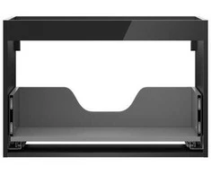 Praustuvo spintelės korpusas Mexen Box-A, 70 cm, 1 stalčius, Juodas glossy