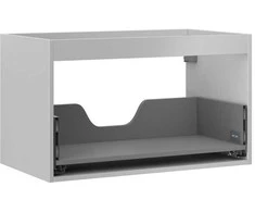 Praustuvo spintelės korpusas Mexen Box-A, 80 cm, 1 stalčius, Pilkas matt