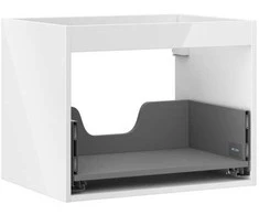 Praustuvo spintelės korpusas Mexen Box-A, 60 cm, 1 stalčius, Baltas glossy