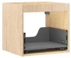 Praustuvo spintelės korpusas Mexen Box-A, 50 cm, 1 stalčius, Oak