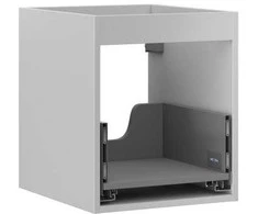 Praustuvo spintelės korpusas Mexen Box-A, 40 cm, 1 stalčius, Pilkas matt
