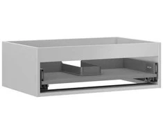 Praustuvo spintelės korpusas Mexen Box-A, 70 cm, 1 stalčius, Pilkas matt