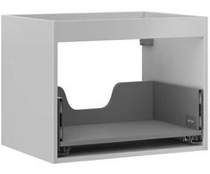 Praustuvo spintelės korpusas Mexen Box-A, 60 cm, 1 stalčius, Pilkas matt