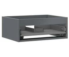Praustuvo spintelės korpusas Mexen Box-A, 60 cm, 1 stalčius, Graphite matt