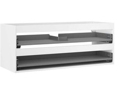 Praustuvo spintelės korpusas Mexen Box-A, 120 cm, 2 stalčiai, Baltas matt