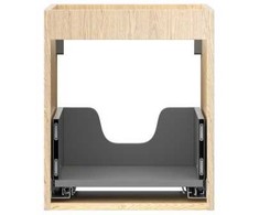 Praustuvo spintelės korpusas Mexen Box-A, 40 cm, 1 stalčius, Oak