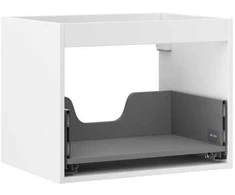 Praustuvo spintelės korpusas Mexen Box-A, 60 cm, 1 stalčius, Baltas matt