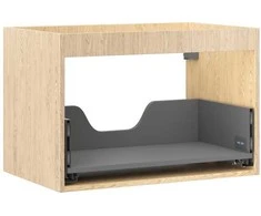 Praustuvo spintelės korpusas Mexen Box-A, 70 cm, 1 stalčius, Oak