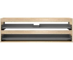 Praustuvo spintelės korpusas Mexen Box-A, 140 cm, 2 stalčiai, Oak