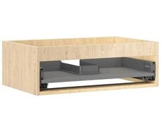 Praustuvo spintelės korpusas Mexen Box-A, 70 cm, 1 stalčius, Oak