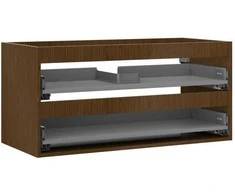 Praustuvo spintelės korpusas Mexen Box-A, 100 cm, 2 stalčiai, Nut