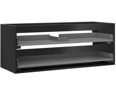 Praustuvo spintelės korpusas Mexen Box-A, 120 cm, 2 stalčiai, Juodas matt