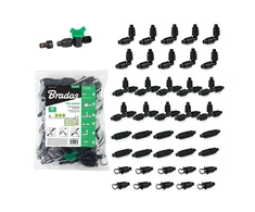 Priedų rinkinys Bradas QJ lašelinio laistymo juostai 16 mm (42 vnt.)