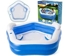 Pripučiamas baseinas Bestway 213 x 206 x 69 cm