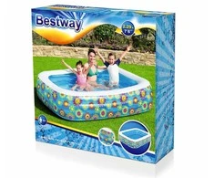 Pripučiamas baseinas Bestway 229 x 152 x 56 cm.