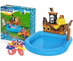 Pripučiamas baseinas Bestway Pirate ship, 140x130x104 cm