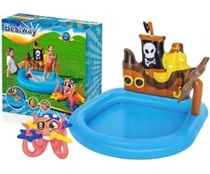 Pripučiamas baseinas Bestway Pirate ship, 140x130x104 cm