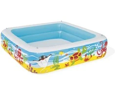 Pripučiamas baseinas su stogeliu vaikams Bestway, 140x140x114 cm