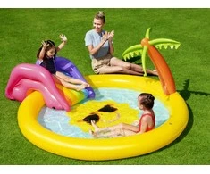 Pripučiamas baseinas vaikams su fontanu Bestway 237x201x104 cm