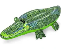 Pripučiamas gultas Bestway Krokodilas, 152 x 71 cm, žalias