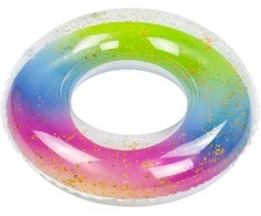 Pripučiamas plaukimo ratas Rainbow, 50 cm