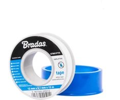 PTFE juosta 12mm x 0,1mm x 12m Bradas