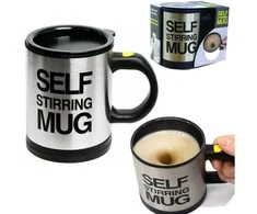 Puodelis su maišymo funkcija Self Stirring Mug, 350 ml