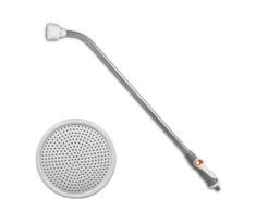 Purkštuvas Bradas Baltas Line PRO, 88 cm